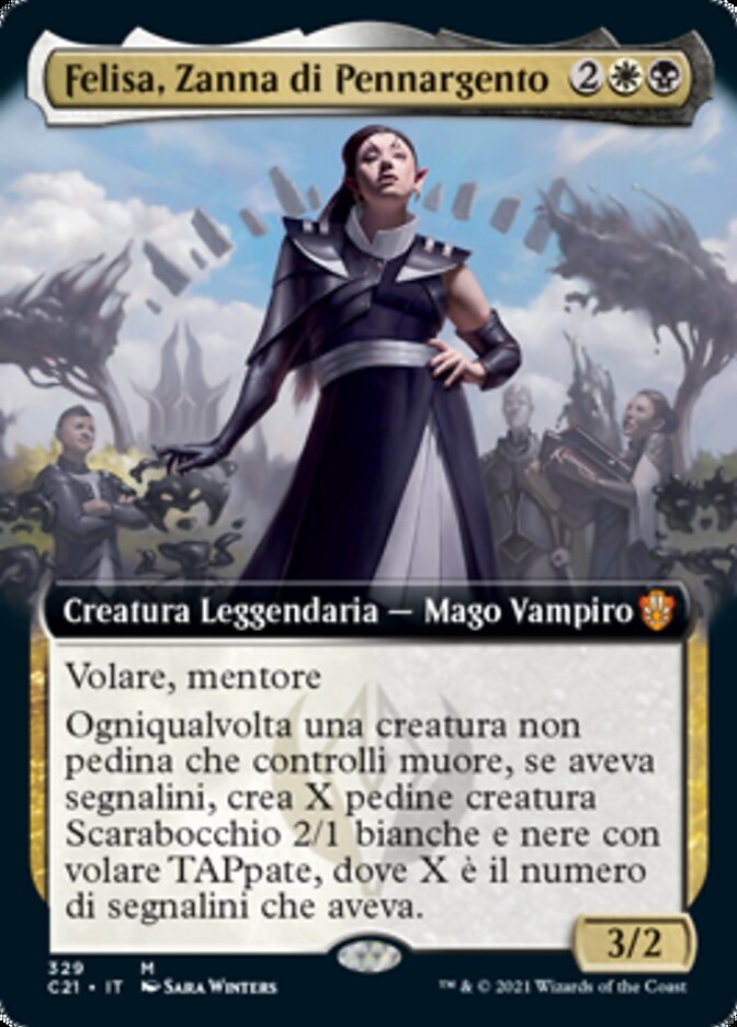 Felisa, Fang of Silverquill (Commander 2021 #329)