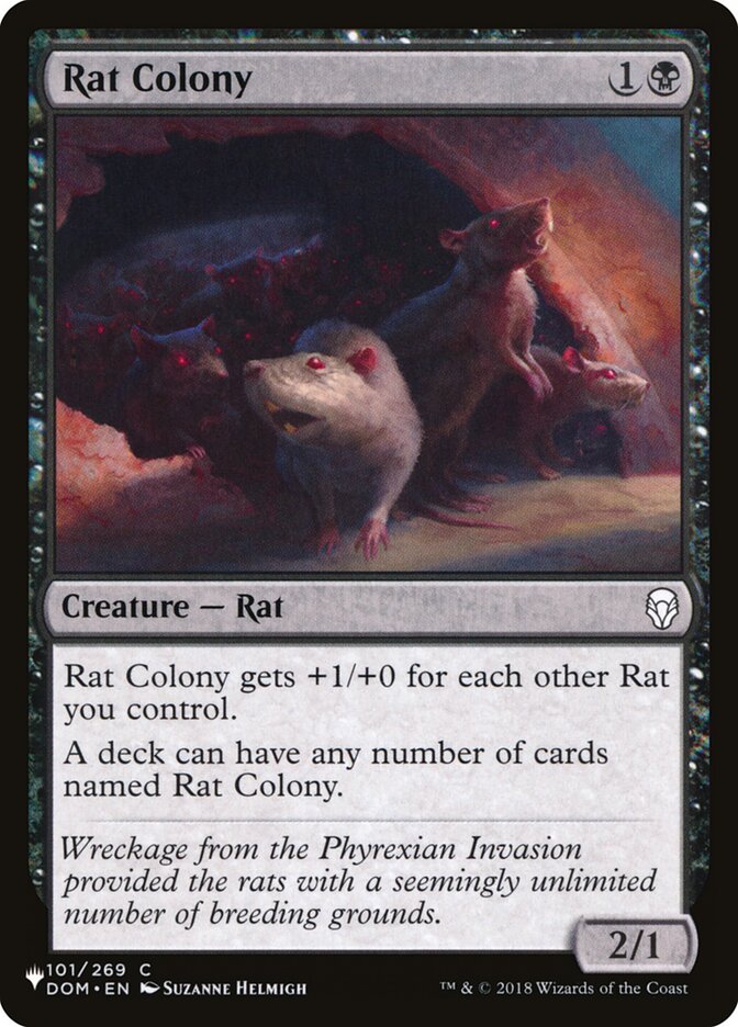 Rat Colony (The List #DOM-101)