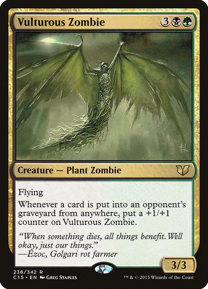 Vulturous Zombie (Commander 2015 #238)