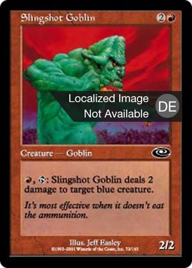 Slingshot Goblin (Planeshift #72)