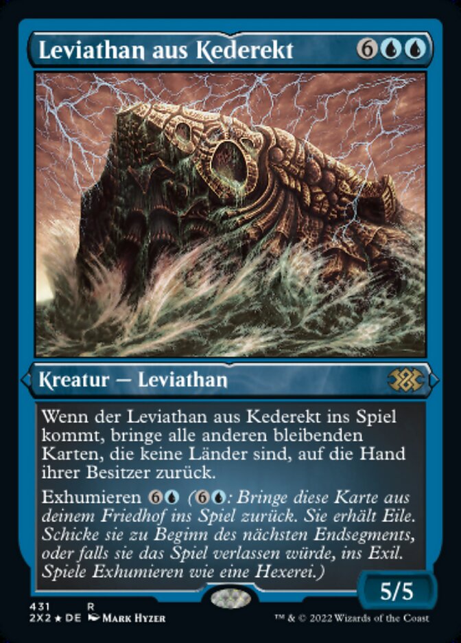 Kederekt Leviathan (Double Masters 2022 #431)
