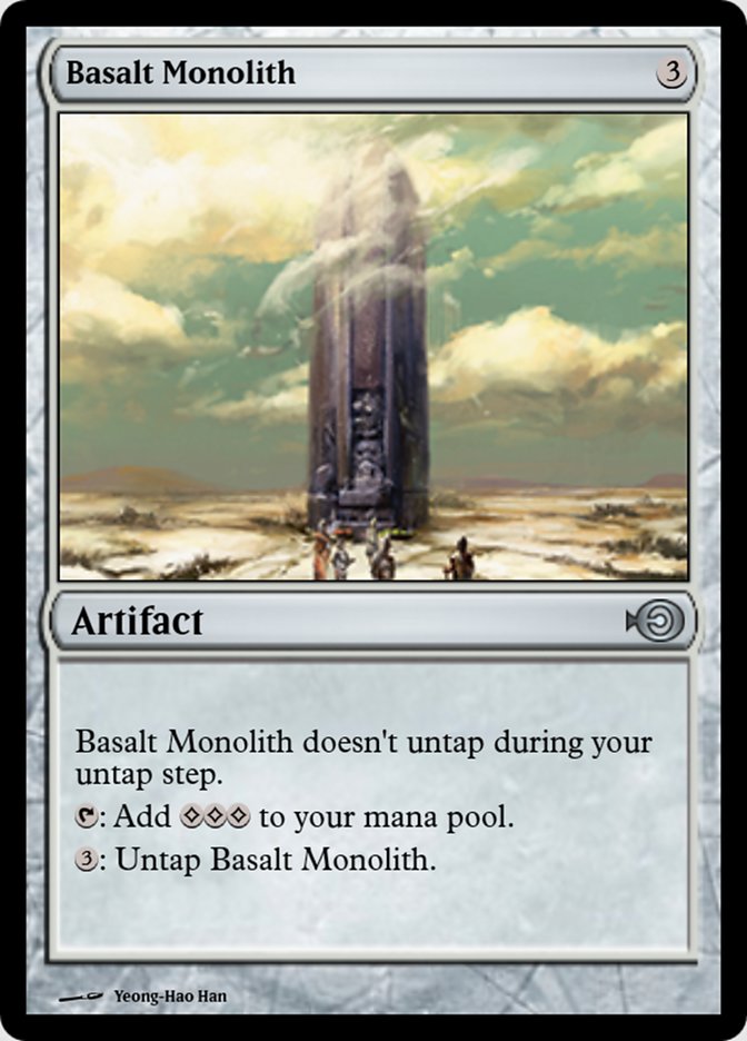 Basalt Monolith (Magic Online Promos #43602)