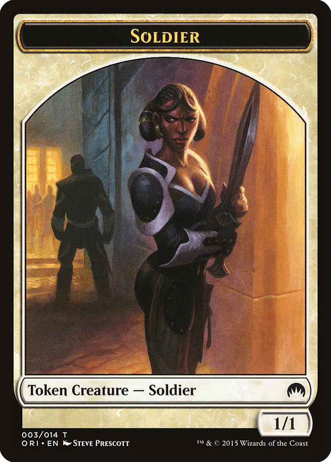 Soldier (Magic Origins Tokens #3)