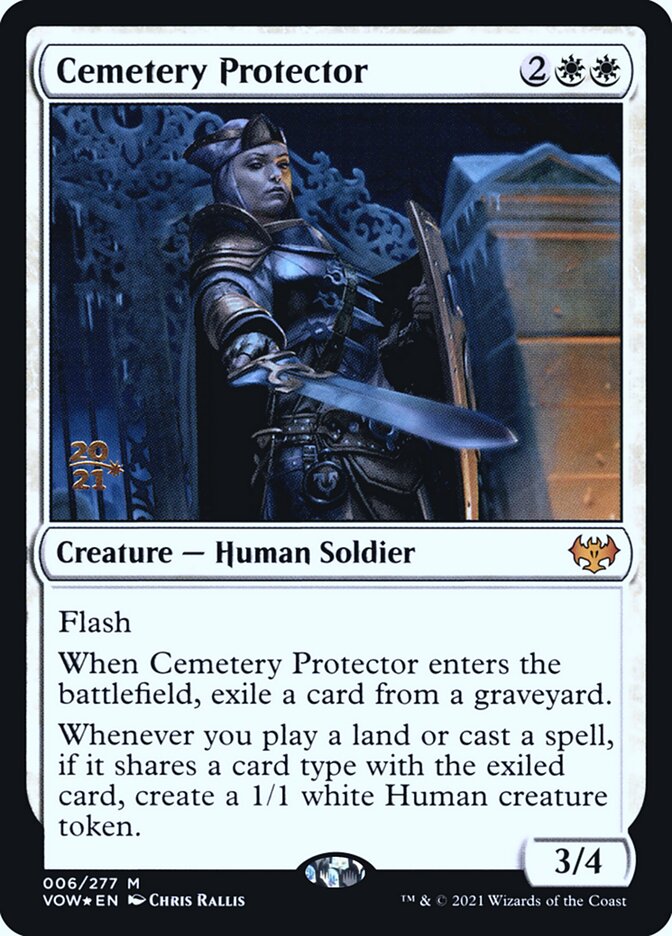 Cemetery Protector (Innistrad: Crimson Vow Promos #6s)