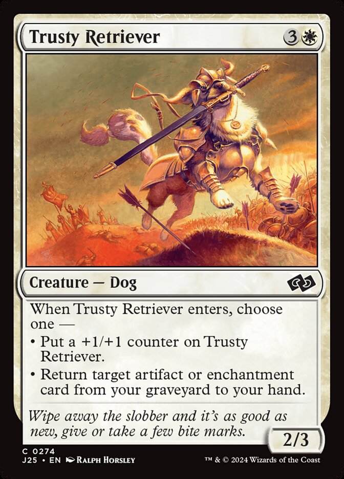 Trusty Retriever (Foundations Jumpstart #274)