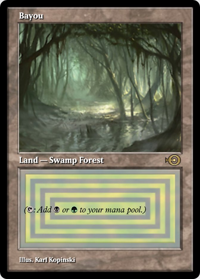 MTG Bayou-