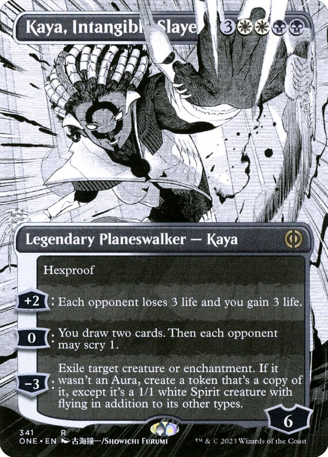 Kaya, Intangible Slayer (Phyrexia: All Will Be One #341)