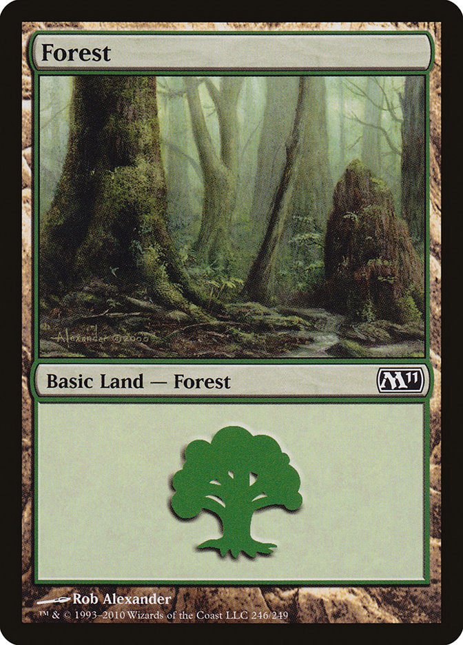 Forest (Magic 2011 #246)