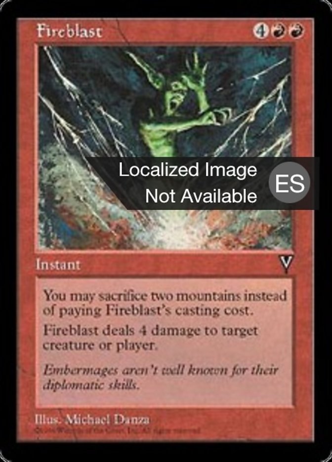 Fireblast (Visions #79)