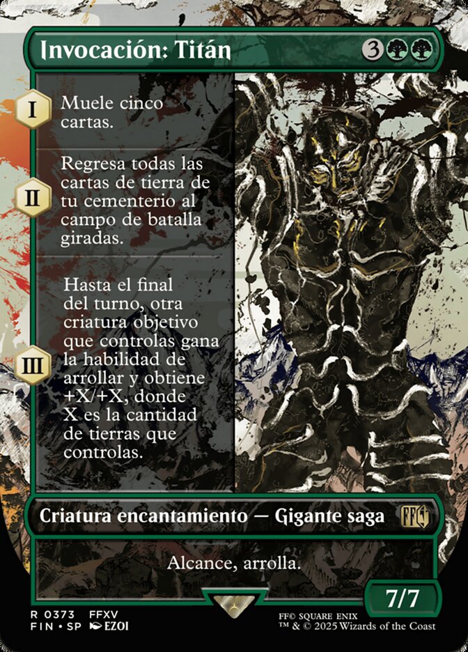 Invocación: Titán