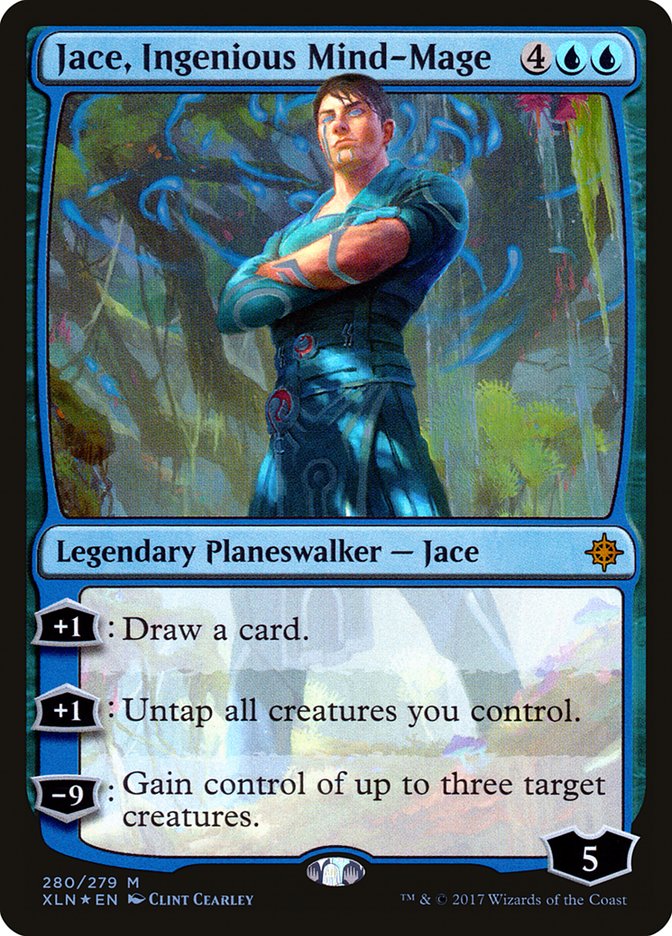 Jace, Ingenious Mind-Mage (Ixalan #280)