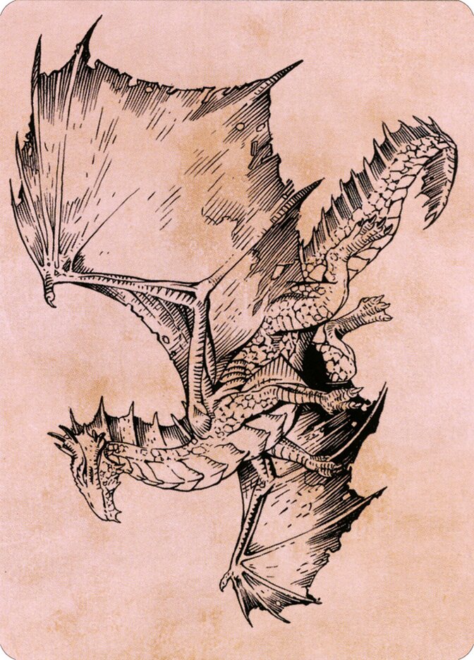 Ancient Bronze Dragon // Ancient Bronze Dragon (Battle for Baldur's Gate Art Series #58)