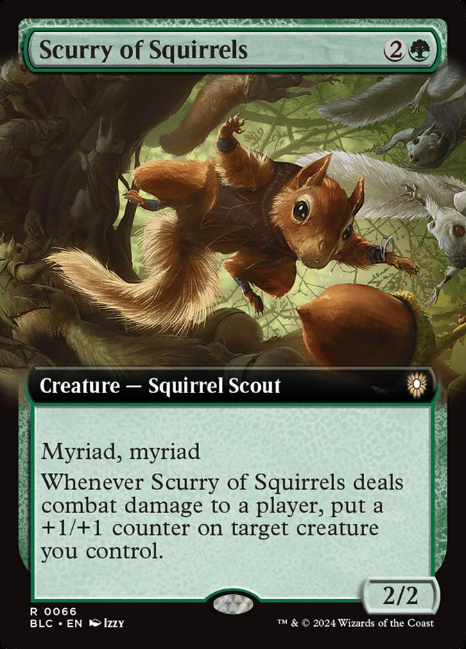 Scurry of Squirrels (Bloomburrow Commander #66)