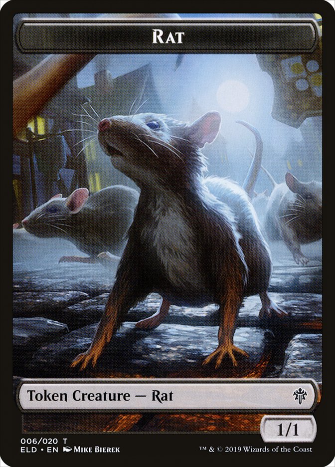 Rat (Throne of Eldraine Tokens #6)