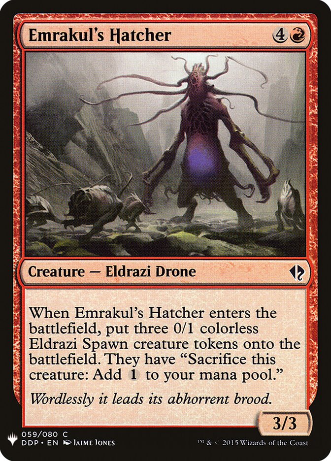 Emrakul's Hatcher (The List #DDP-59)