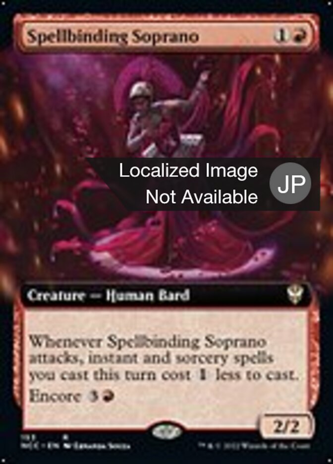 Spellbinding Soprano (New Capenna Commander #153)