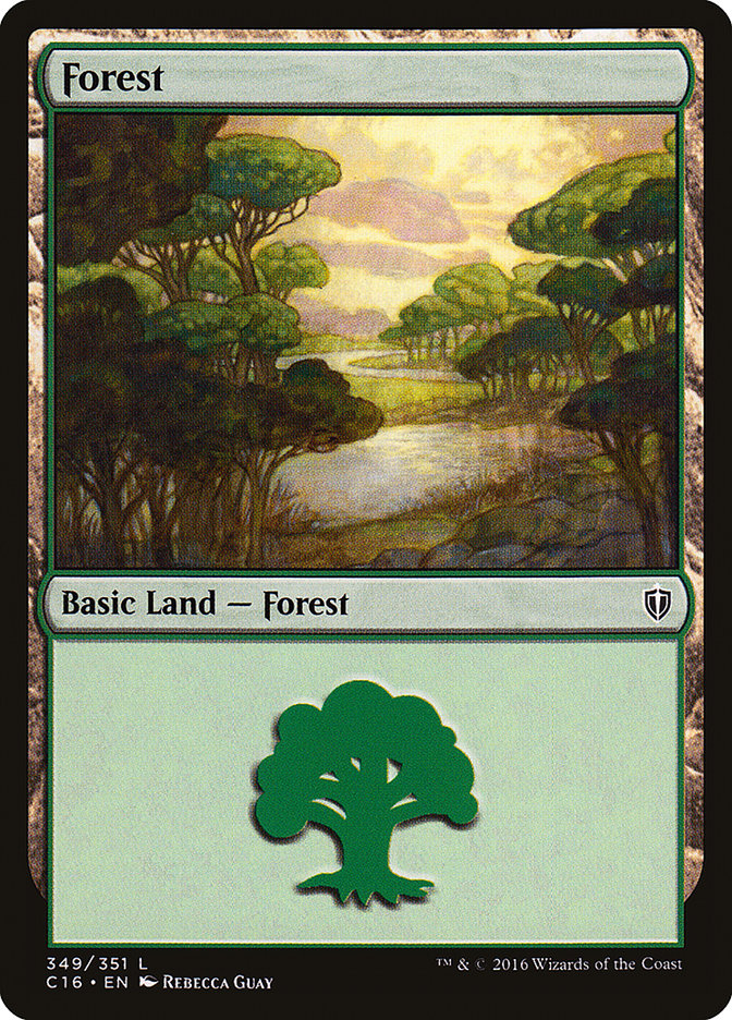 Forest (Commander 2016 #349)