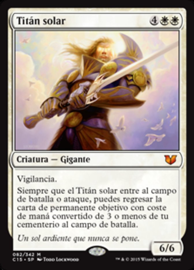 Sun Titan (Commander 2015 #82)
