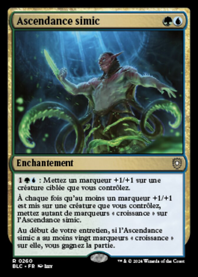 Simic Ascendancy (Bloomburrow Commander #260)