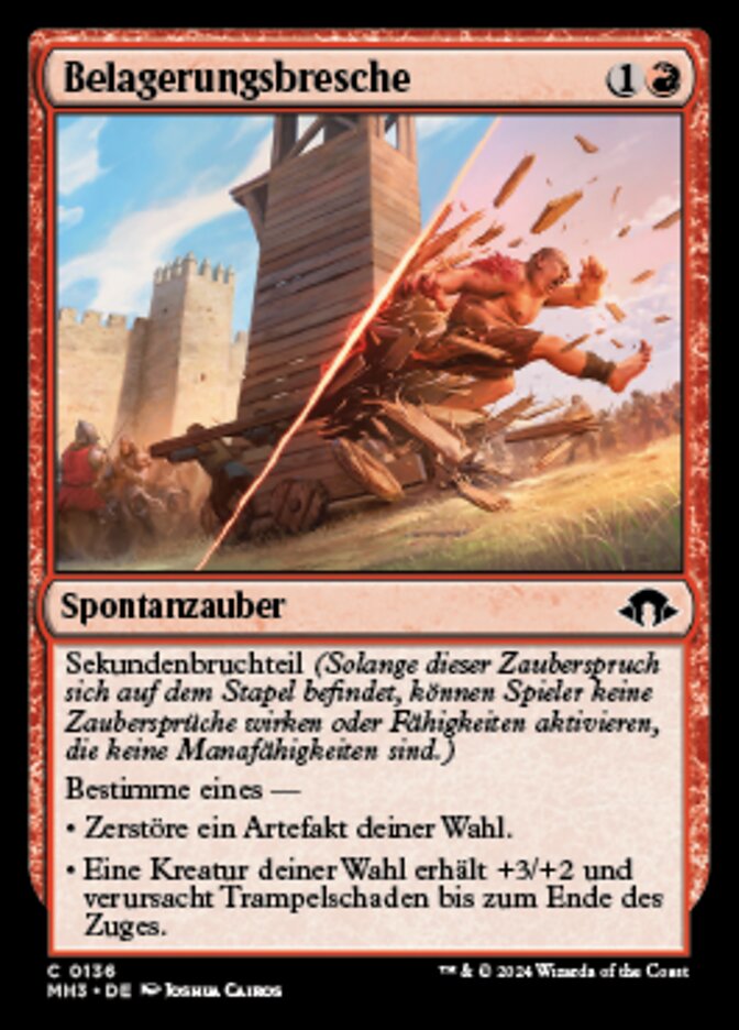 Siege Smash (Modern Horizons 3 #136)