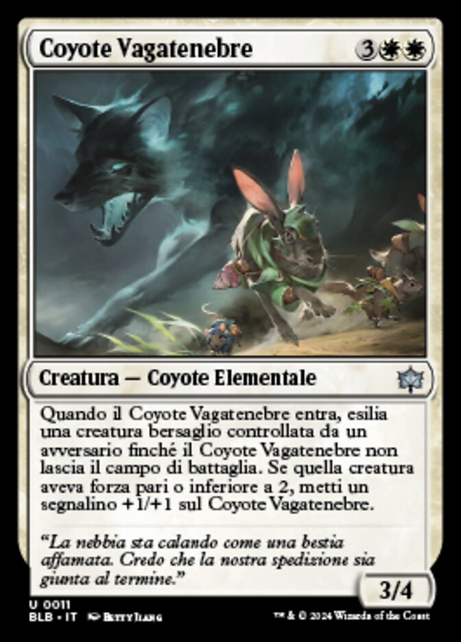 Coyote Vagatenebre