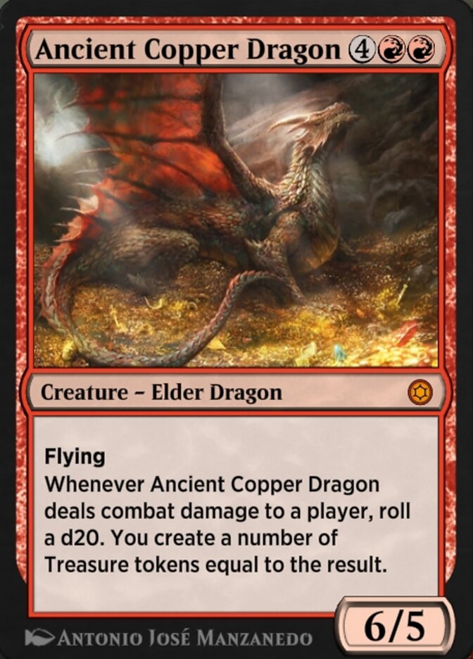 Ancient Copper Dragon (Alchemy Horizons: Baldur's Gate #174)