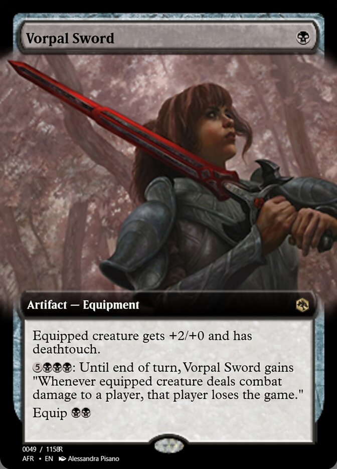 Vorpal Sword (Magic Online Promos #92714)