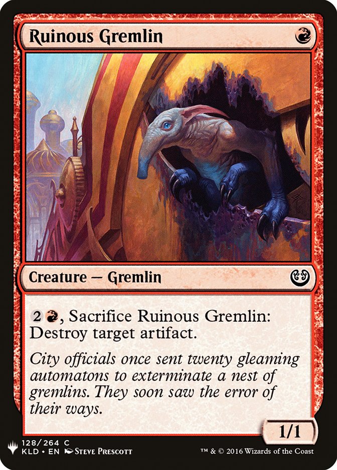 Ruinous Gremlin (The List #KLD-128)