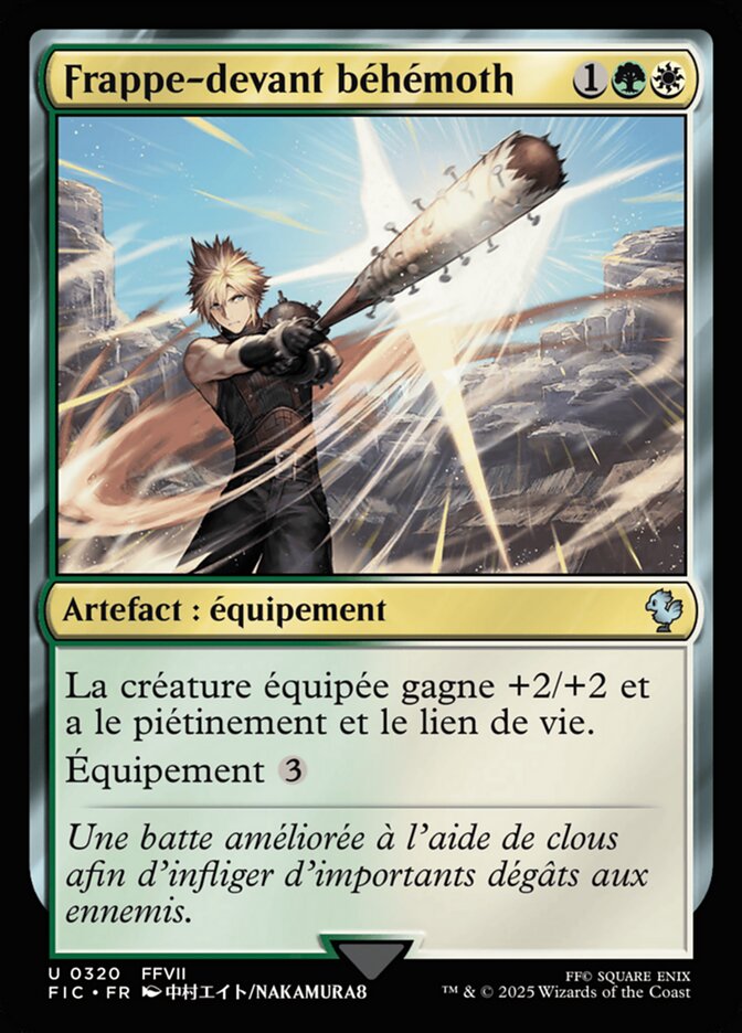 Frappe-devant béhémoth