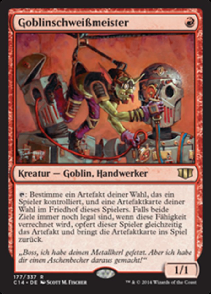 Goblin Welder (Commander 2014 #177)