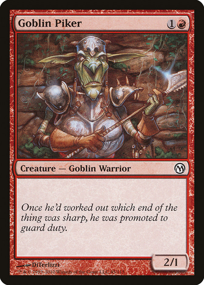 Goblin Piker (Duels of the Planeswalkers #45)