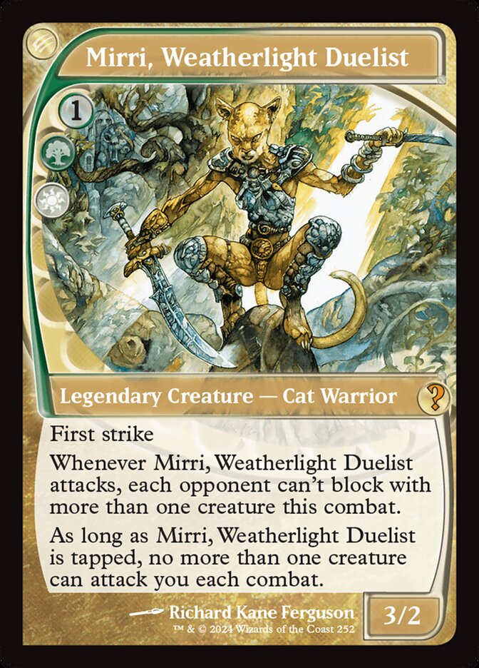 Mirri, Weatherlight Duelist (Mystery Booster 2 #252)