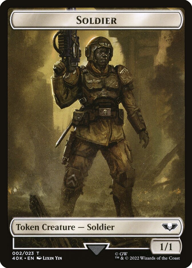 Soldier (Warhammer 40,000 Tokens #2)
