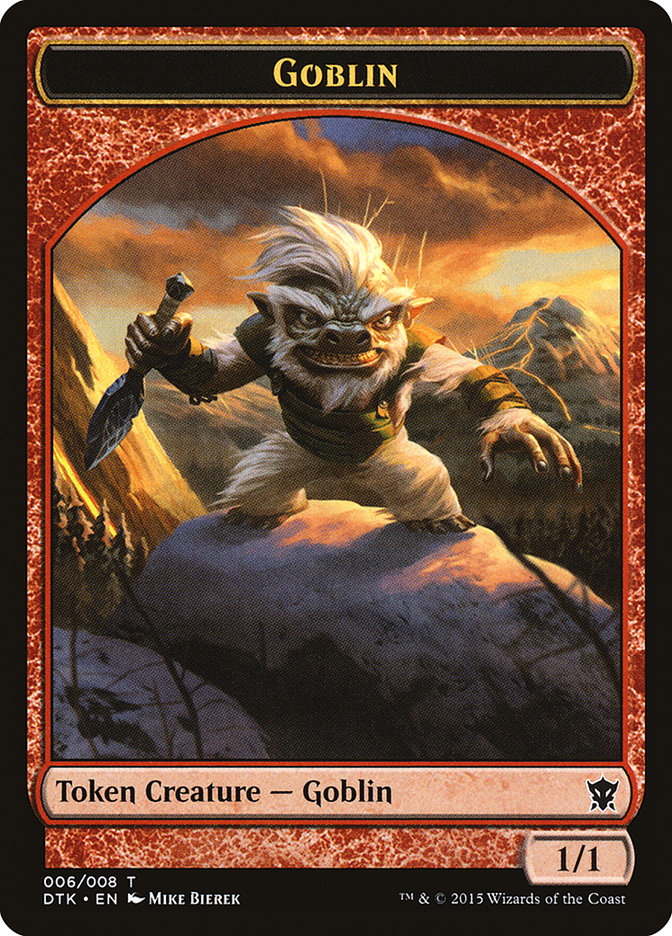 Goblin (Dragons of Tarkir Tokens #6)
