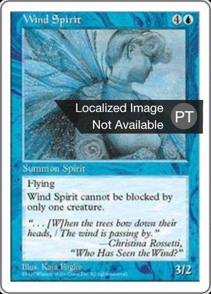 Wind Spirit (Fifth Edition #136)