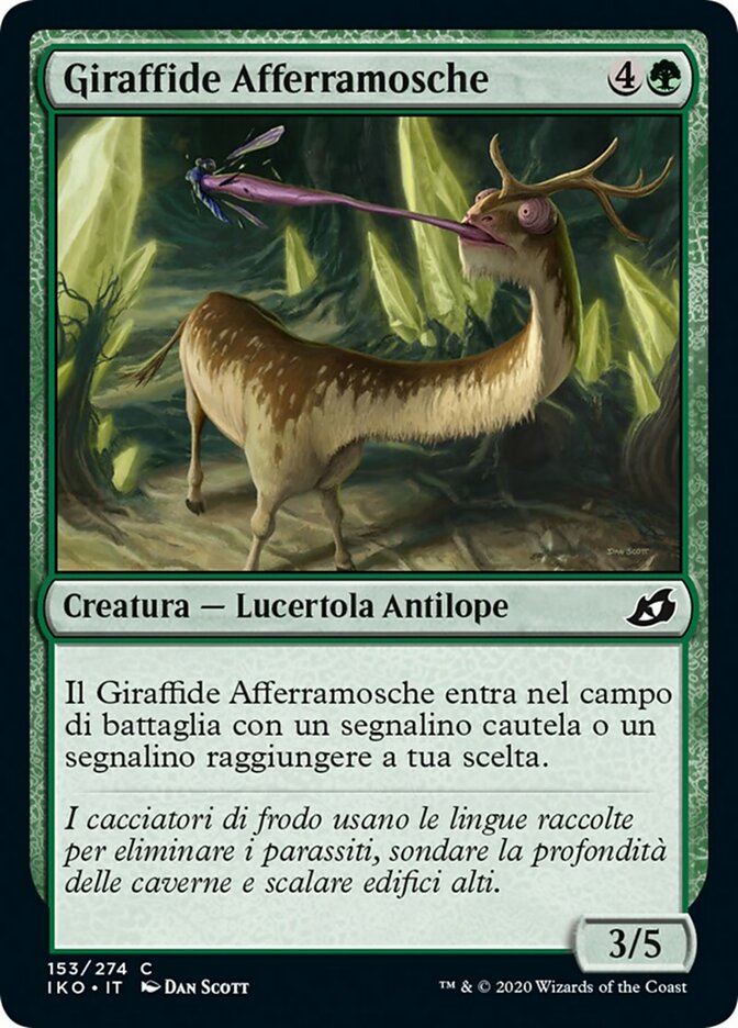 Giraffide Afferramosche