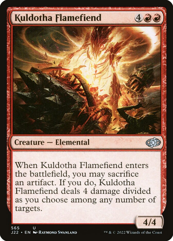 Kuldotha Flamefiend (Jumpstart 2022 #565)