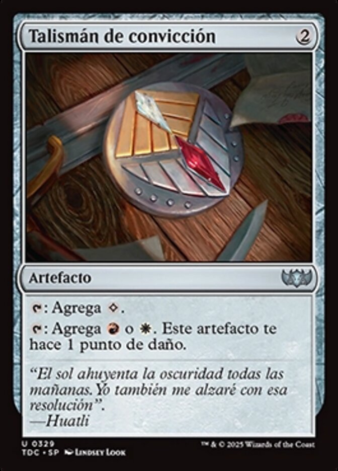 Talismán de convicción