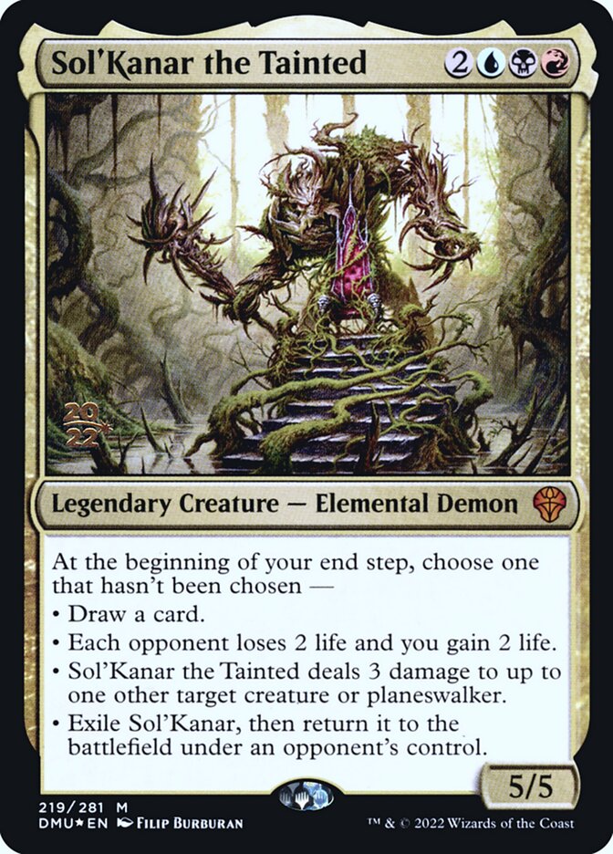 Sol'Kanar the Tainted (Dominaria United Promos #219s)