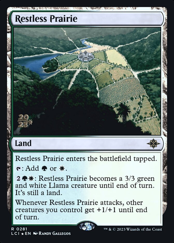 Restless Prairie (The Lost Caverns of Ixalan Promos #281s)