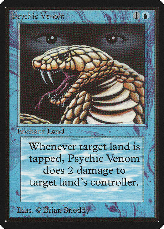 Psychic Venom (Limited Edition Beta #76)