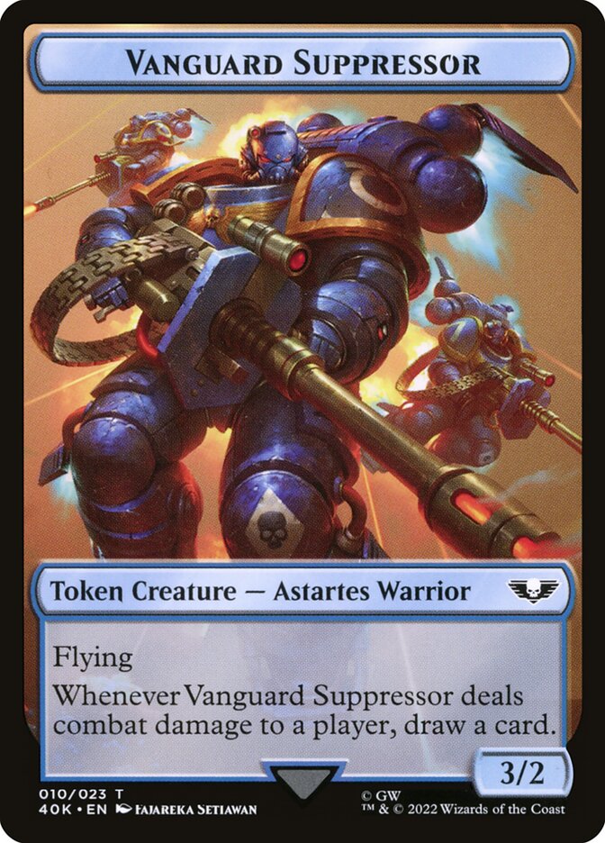 Vanguard Suppressor (Warhammer 40,000 Tokens #10)