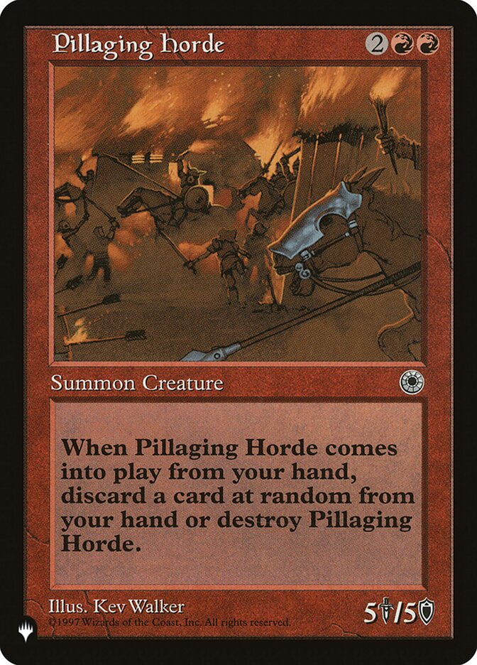 Pillaging Horde (The List #POR-142)