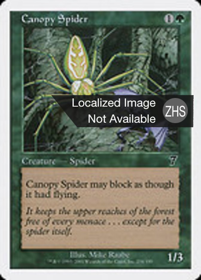 Canopy Spider (Seventh Edition #234)