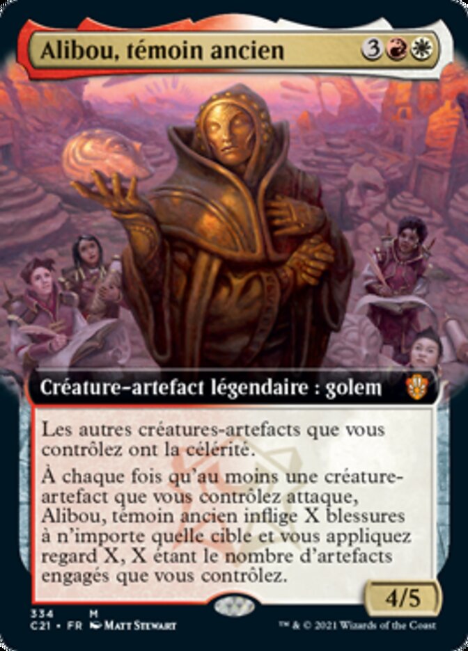 Alibou, Ancient Witness (Commander 2021 #334)