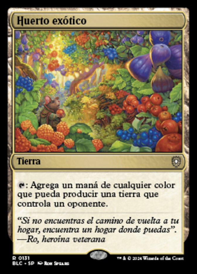 Exotic Orchard (Bloomburrow Commander #131)