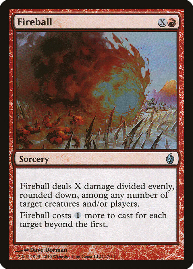 Fireball (Premium Deck Series: Fire and Lightning #27)