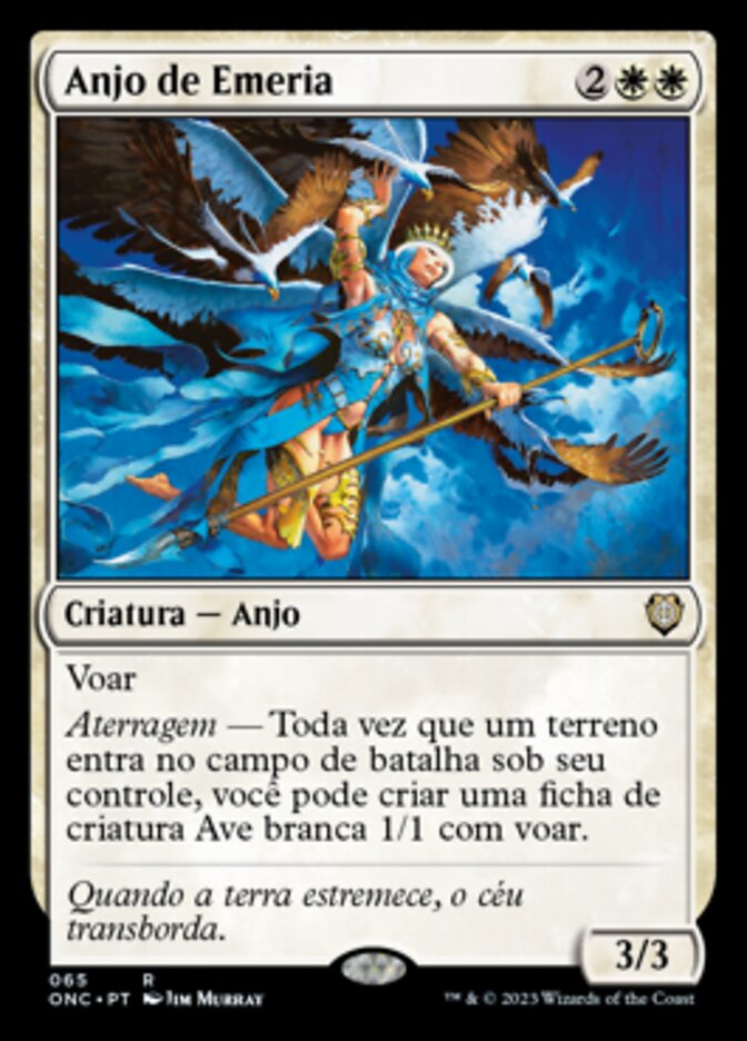 Emeria Angel (Phyrexia: All Will Be One Commander #65)