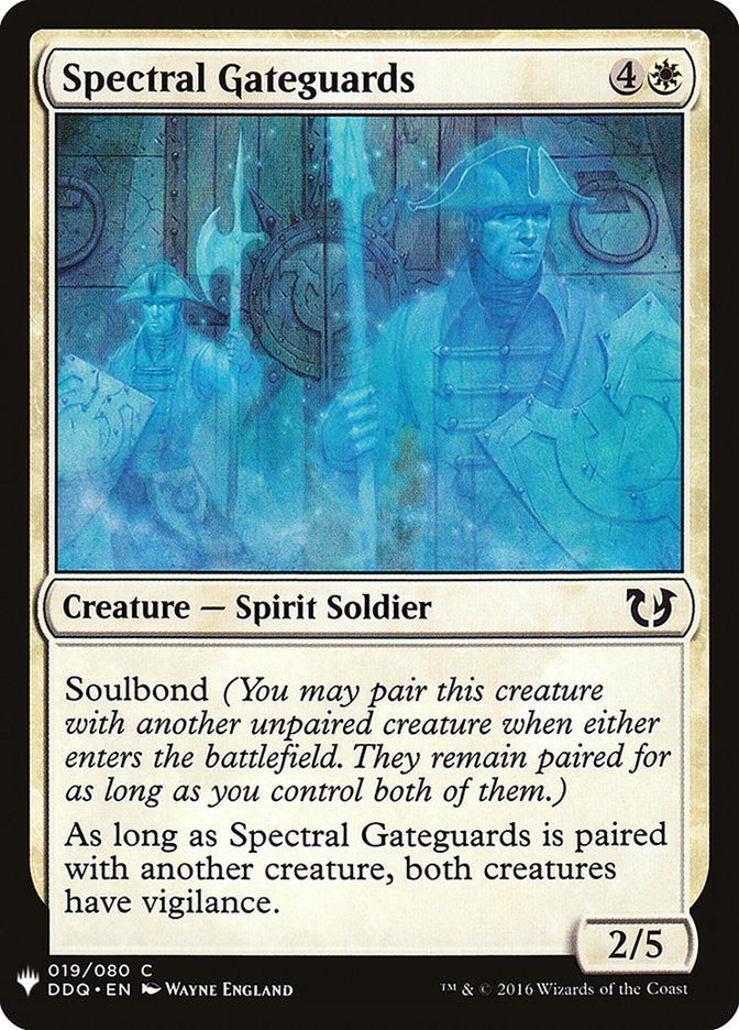 Spectral Gateguards (The List #DDQ-19)