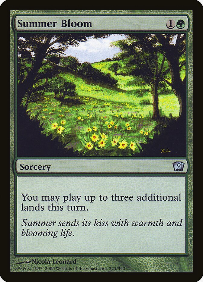 Summer Bloom (Ninth Edition #273★)